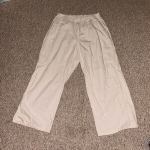 Worn once Aerie Off-Duty Poplin Trouser PJ